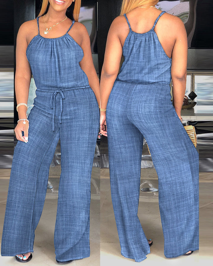 Sophie | Adjustable Strap Jumpsuit
