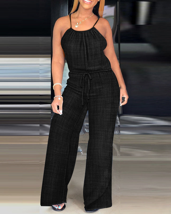 Sophie | Adjustable Strap Jumpsuit