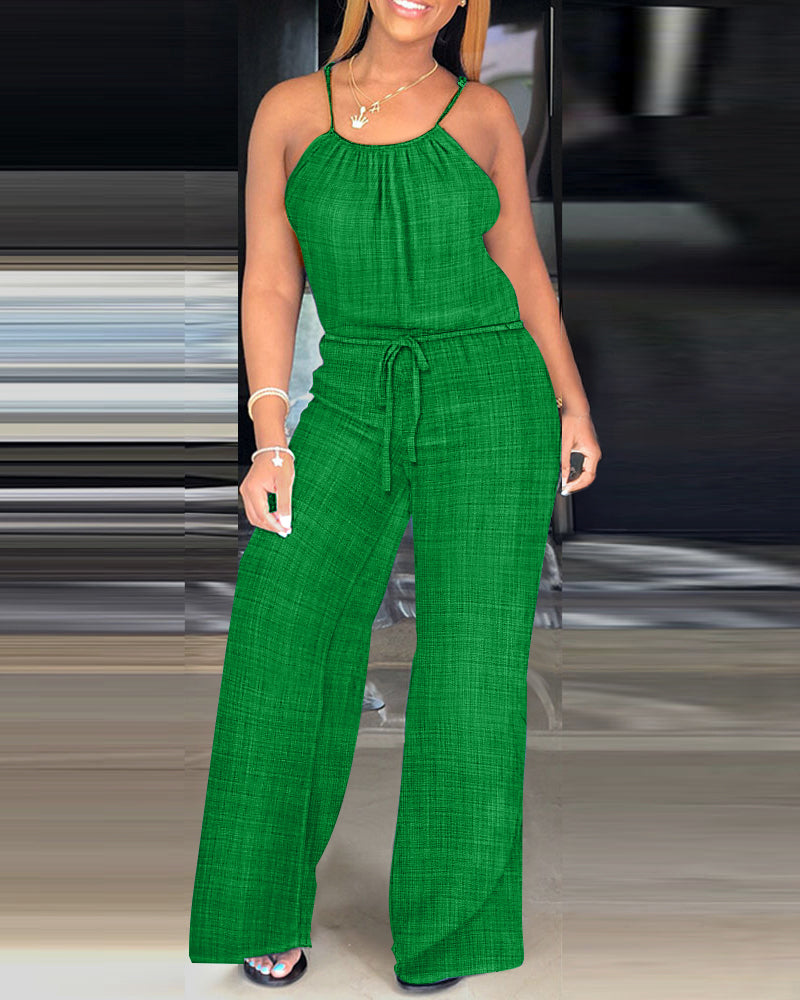 Sophie | Adjustable Strap Jumpsuit