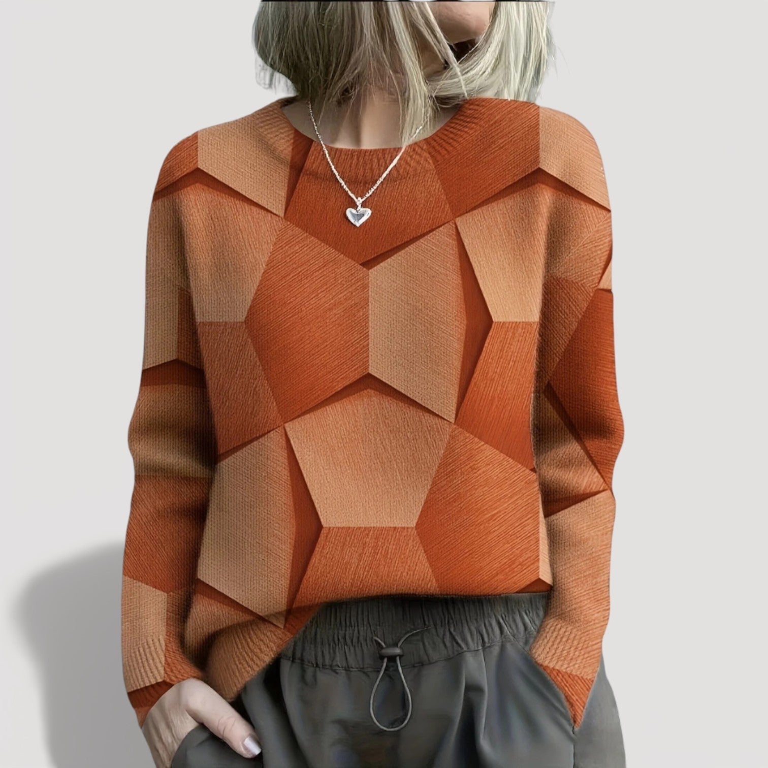 JOYCE – GEOMETRIC JUMPER