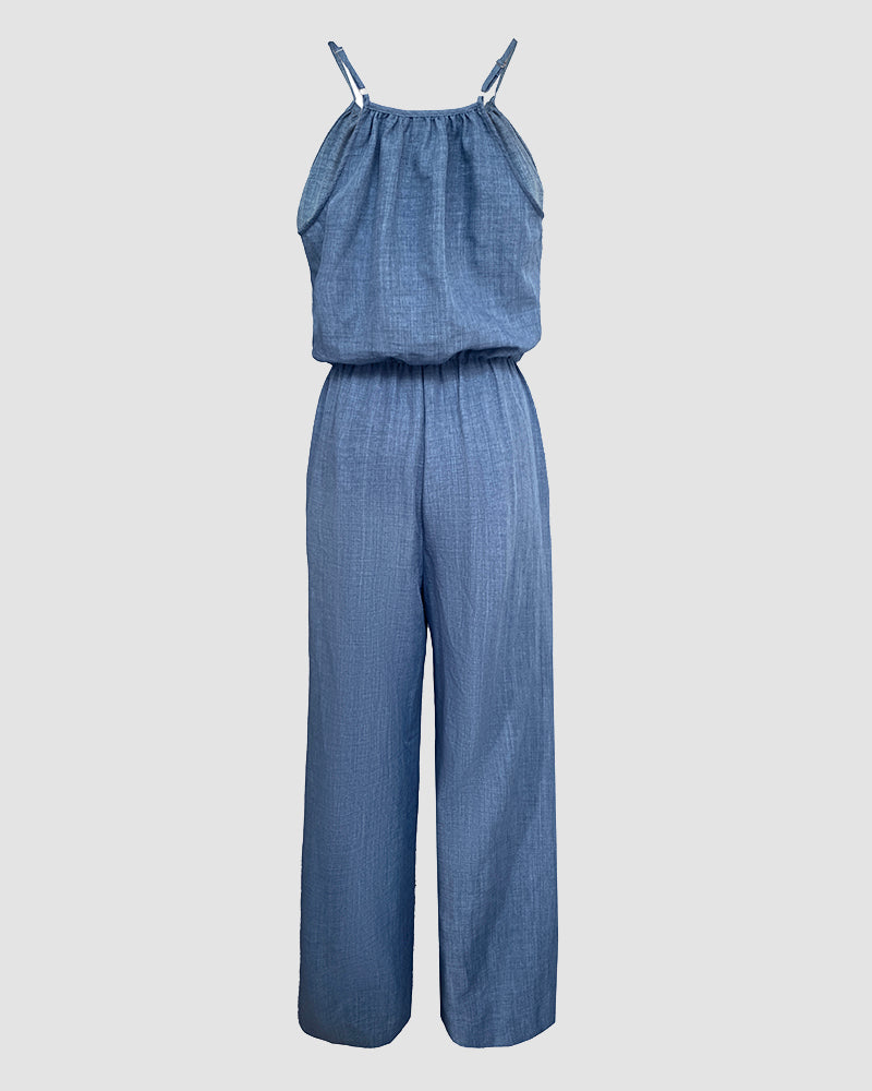 Sophie | Adjustable Strap Jumpsuit