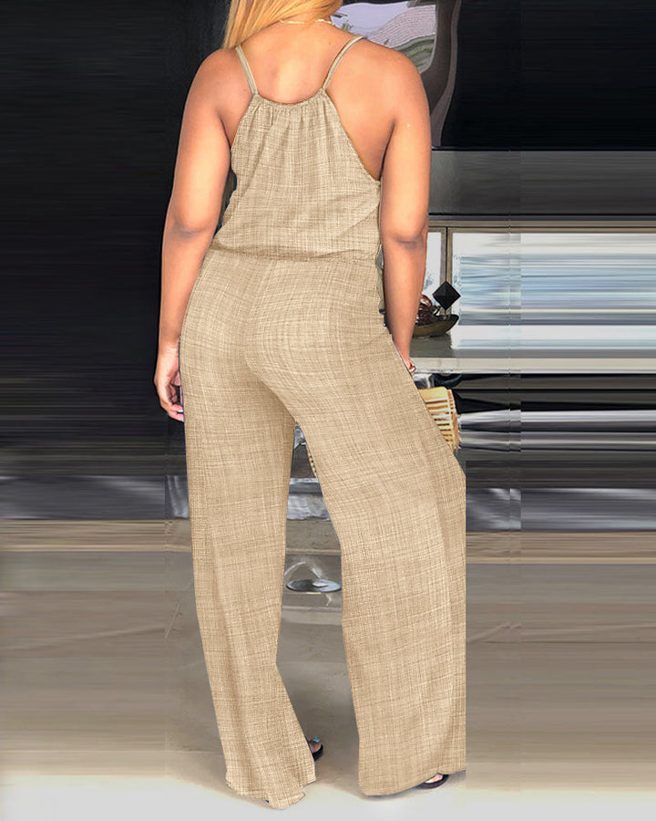 Sophie | Adjustable Strap Jumpsuit