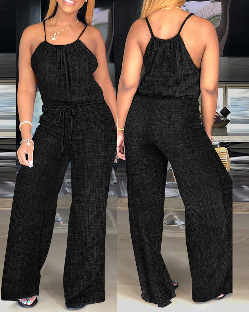 Sophie | Adjustable Strap Jumpsuit