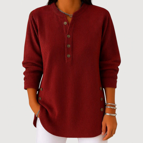 ANIKA – COSY BUTTON TOP