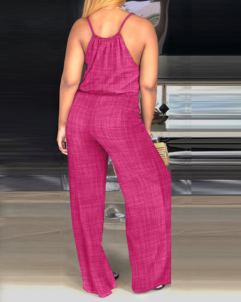 Sophie | Adjustable Strap Jumpsuit