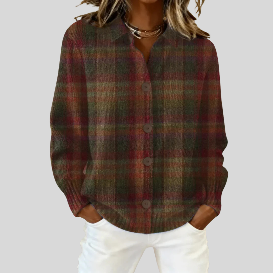 Samantha™ | Plaid Revival Cardigan