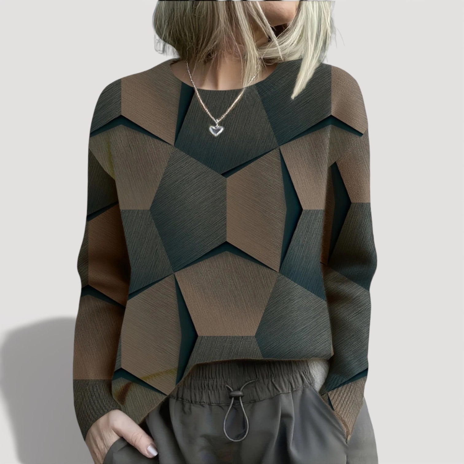 JOYCE – GEOMETRIC JUMPER