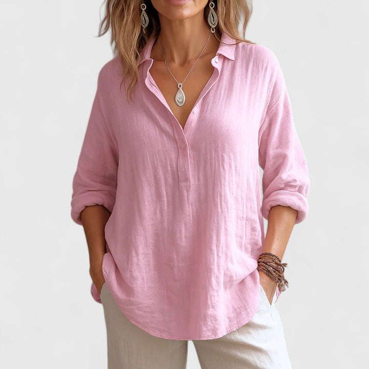 Alouette | Comfortable Linen Blouse