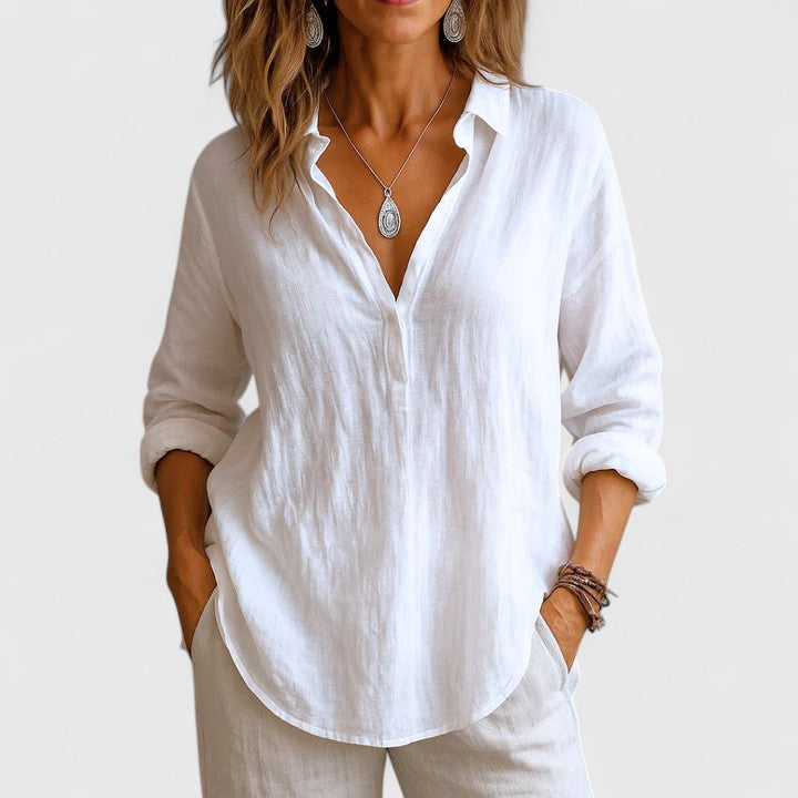 Alouette | Comfortable Linen Blouse