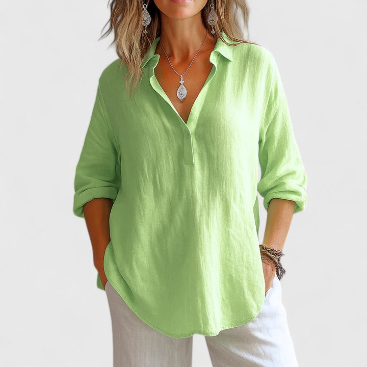 Alouette | Comfortable Linen Blouse