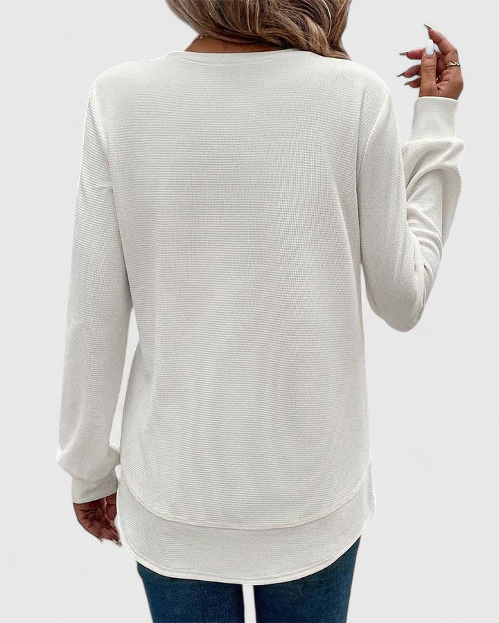 Sorelle | Elegant O-Neck Long Sleeve