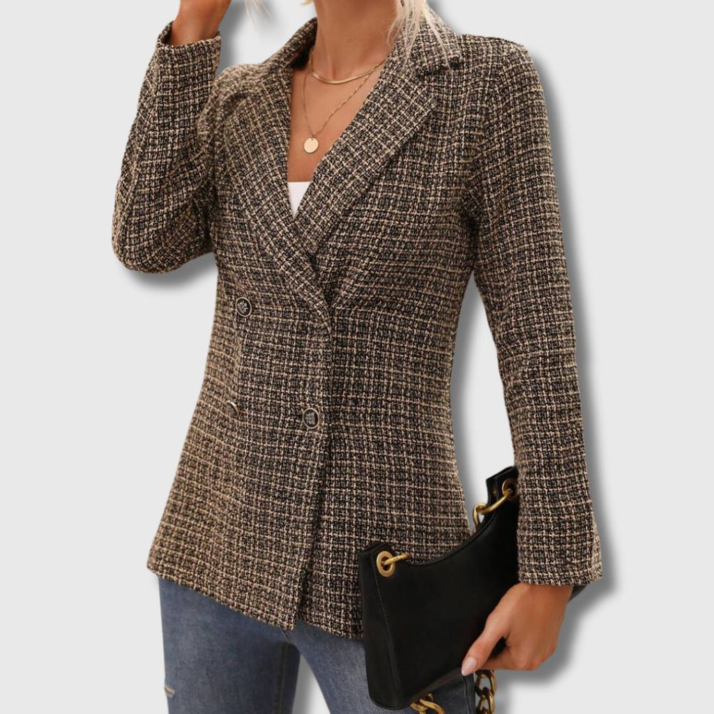 Sabine - Women's Chic Tweed Blazer Limited Edition