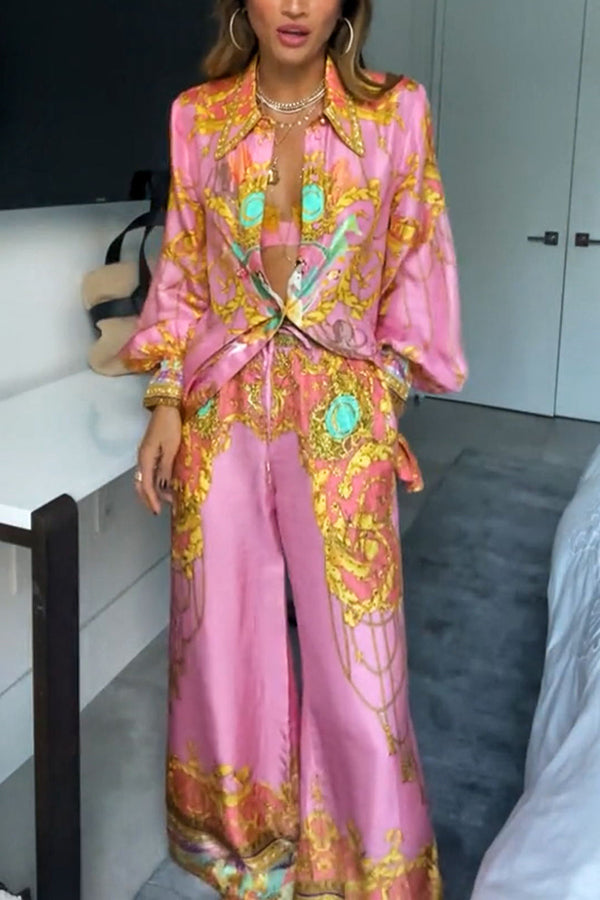 Zafira | Luxury Printed Casual Set