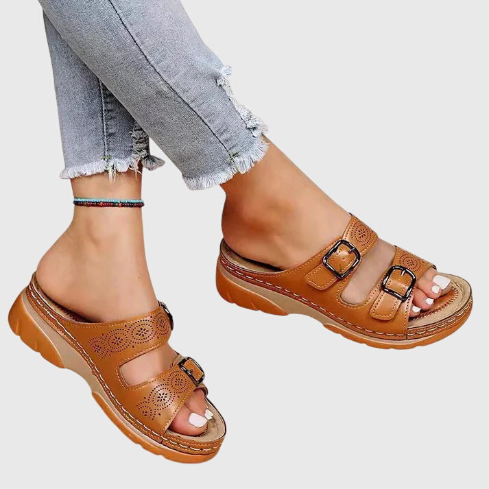 Diora™ | Leather Sandals