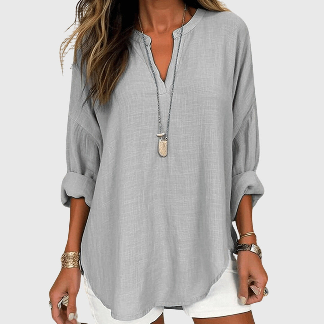 Annie | Flowy Elegant Beach Shirt