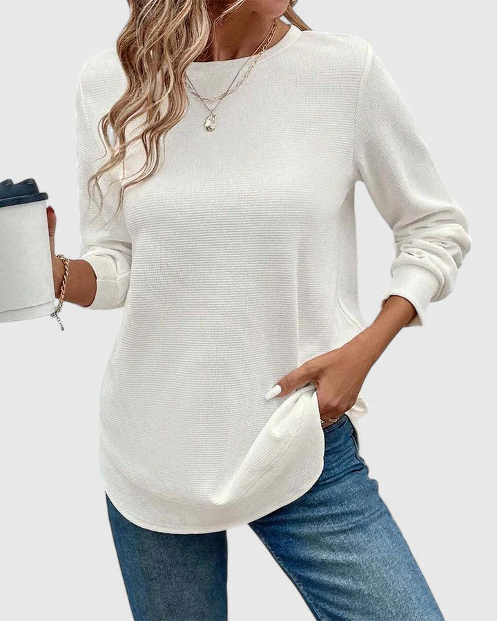 Sorelle | Elegant O-Neck Long Sleeve