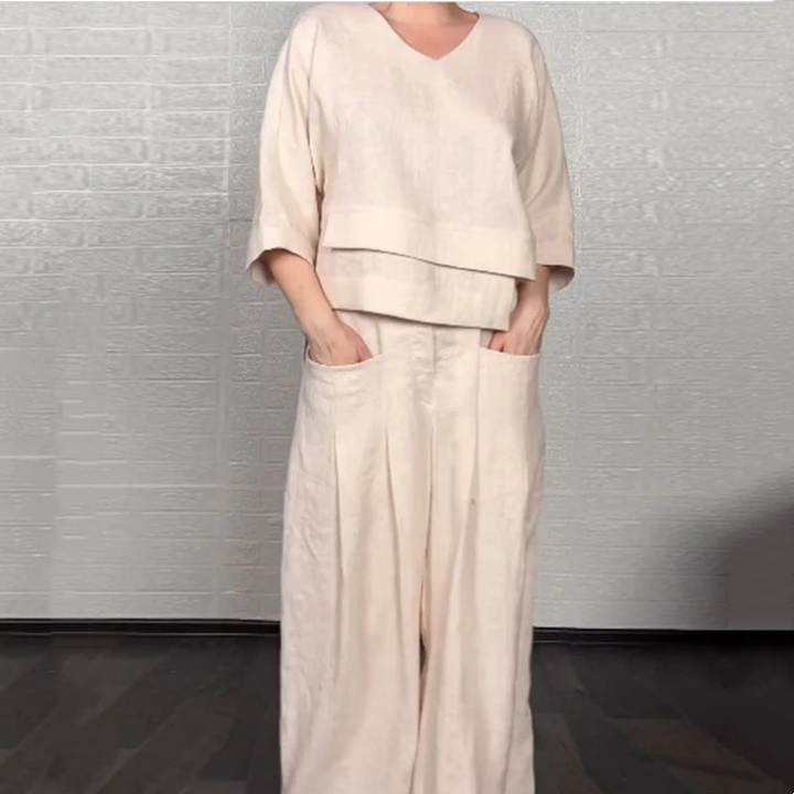 Noa | Minimalist Loose Two-Piece Set
